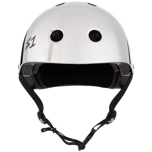 
                  
                    Load image into Gallery viewer, S1 Lifer Helmet Silver Mirror Gloss
                  
                