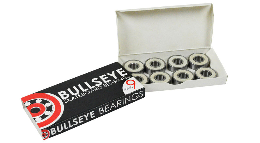 
                  
                    Load image into Gallery viewer, Bullseye ABEC 9 Bearings (8 Pack)
                  
                