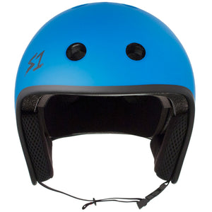 
                  
                    Load image into Gallery viewer, S1 Retro Helmet Cyan Matte
                  
                