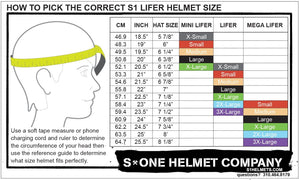 
                  
                    Load image into Gallery viewer, S1 Lifer Helmet Black Cyan Straps
                  
                