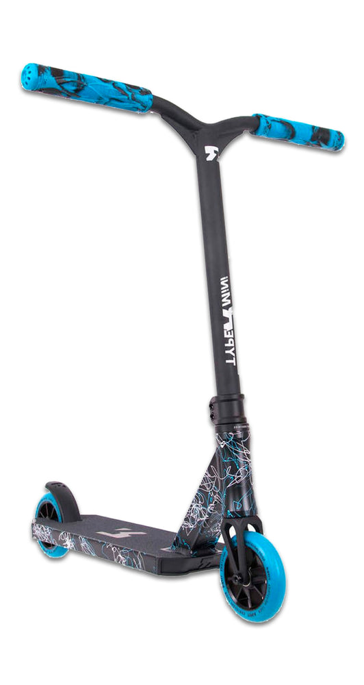Root Industries Type R Mini Complete Scooter Blue Splatter