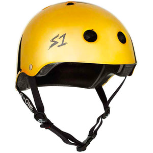 
                  
                    Load image into Gallery viewer, S1 Lifer Helmet Gold Mirror
                  
                