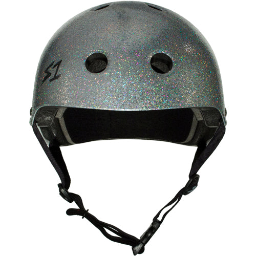
                  
                    Load image into Gallery viewer, S1 Lifer Helmet Silver Gloss Glitter
                  
                