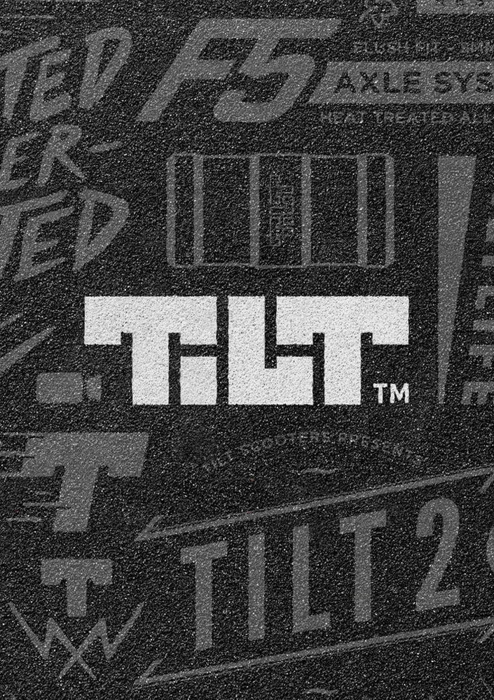 TILT 3D Logo Griptape Rouge Trottinette Freestyle Paranoid Shop