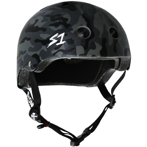 S1 Lifer Helmet Black Camo Matte