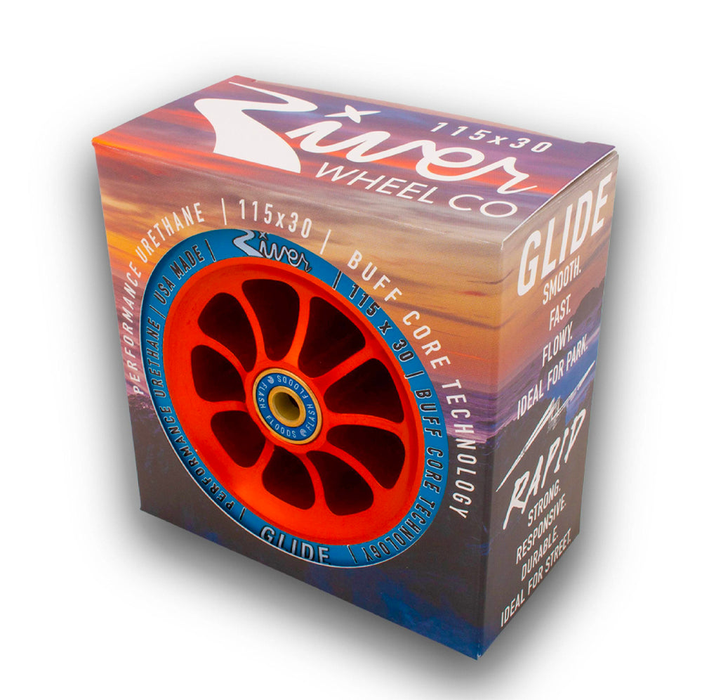 
                  
                    Load image into Gallery viewer, River Glide 30mm Wheels - Fireset
                  
                