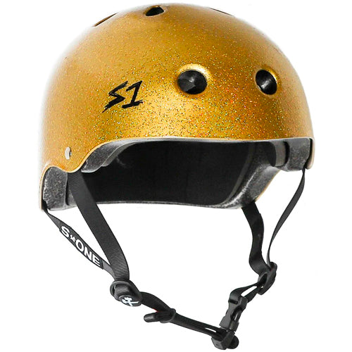 S1 Lifer Helmet Gold Gloss Glitter
