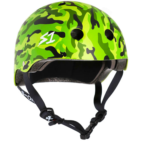 S1 Lifer Helmet Green Camo Matte - Scooter Zone - – The Scooter Zone