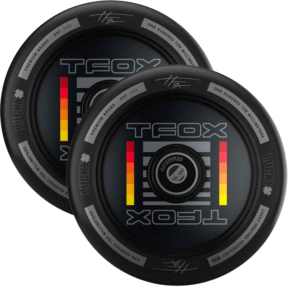 
                  
                    Load image into Gallery viewer, T Fox Signature Wheel 110mm Analog
                  
                